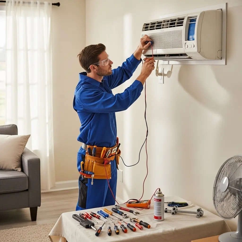 Geyve Fondital Fondital klima gaz dolumu ve bakım – Enerji verimliliği artırıldı. - Teknik servis örneği